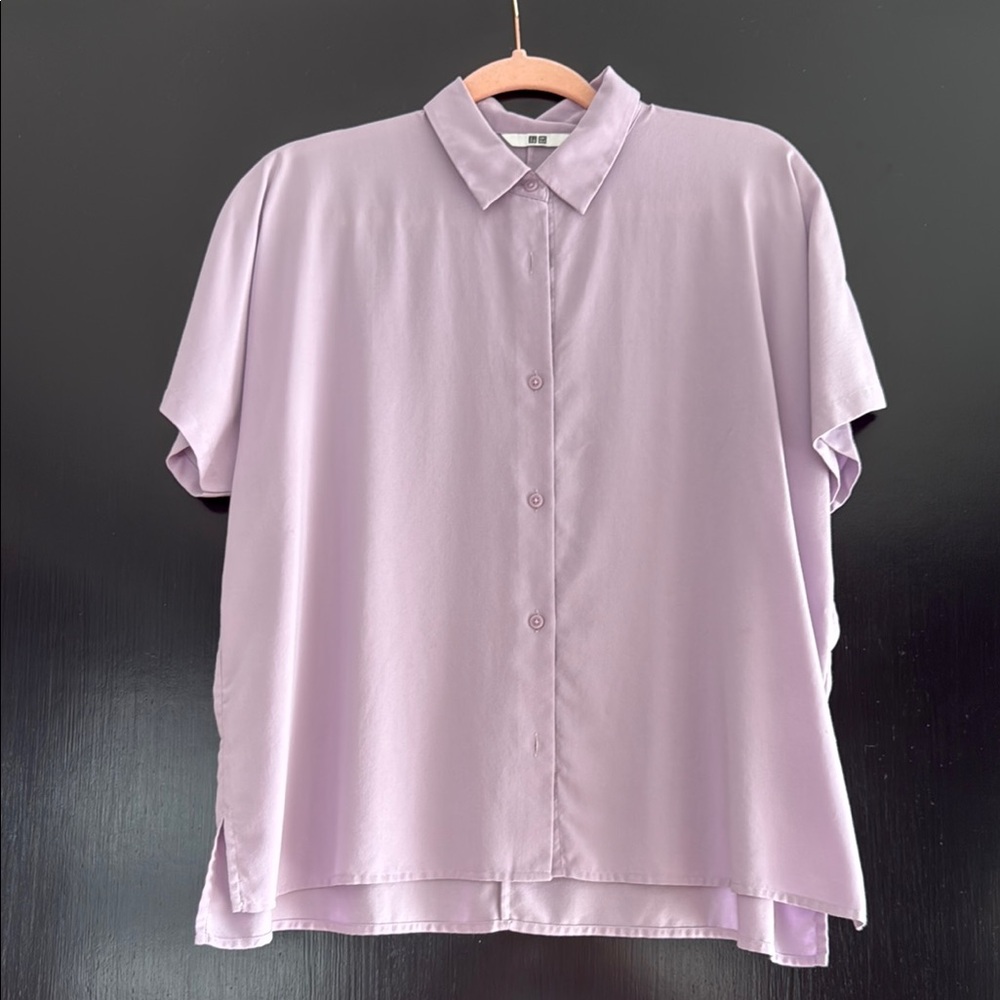 Uniqlo Light Purple Shirt